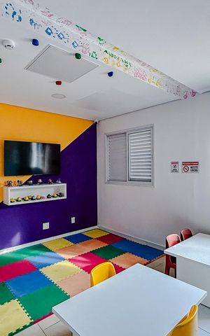 Apartamento à venda com 38m², 1 quarto e 1 vagaBrinquedoteca