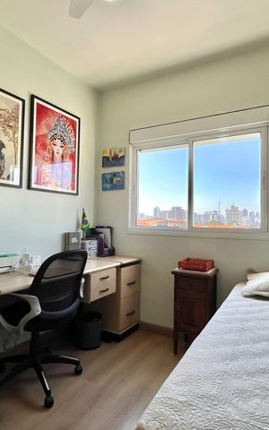 Apartamento à venda com 87m², 2 quartos e 2 vagas Apartamento à venda com 87m², 2 quartos e 2 vagasQuarto 2