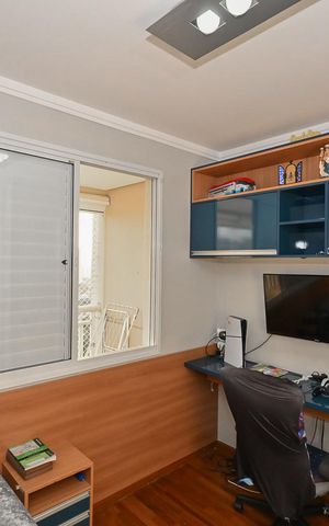 Apartamento à venda com 94m², 3 quartos e 2 vagasQuarto 1