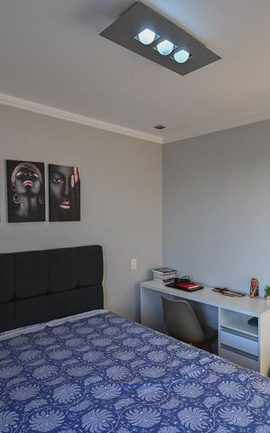 Apartamento à venda com 94m², 3 quartos e 2 vagasSuíte