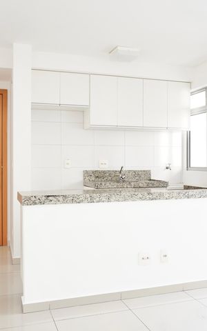 Studio para alugar com 40m², 1 quarto e 1 vaga Studio para alugar com 40m², 1 quarto e 1 vagaCozinha e Área de Serviço