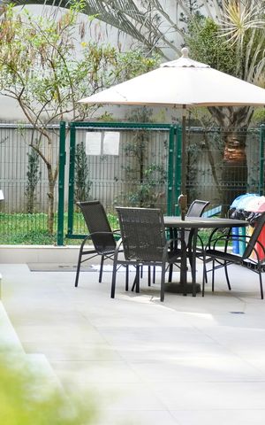 Studio para alugar com 40m², 1 quarto e 1 vaga Studio para alugar com 40m², 1 quarto e 1 vagaÁrea comum - Piscina