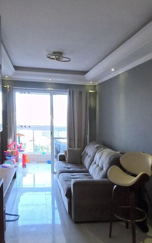 Apartamento para alugar com 87m², 3 quartos e 2 vagasSala de estar e de jantar