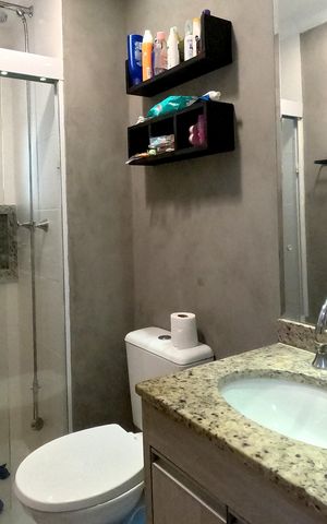 Apartamento para alugar com 87m², 3 quartos e 2 vagasBanheiro