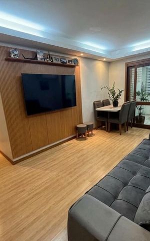 Apartamento à venda com 77m², 2 quartos e 1 vaga Apartamento à venda com 77m², 2 quartos e 1 vagaSala