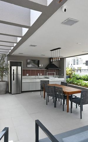 Apartamento para alugar com 35m², 2 quartos e sem vagaChurrasqueira 1