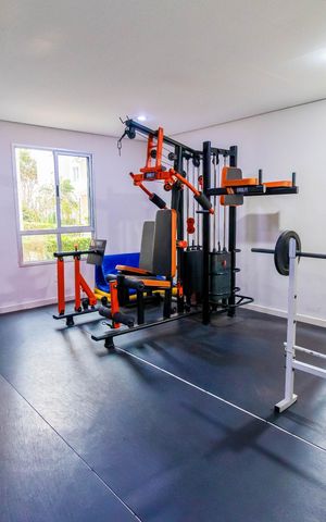 Apartamento à venda com 48m², 2 quartos e 1 vaga Apartamento à venda com 48m², 2 quartos e 1 vagaÁrea comum - Academia