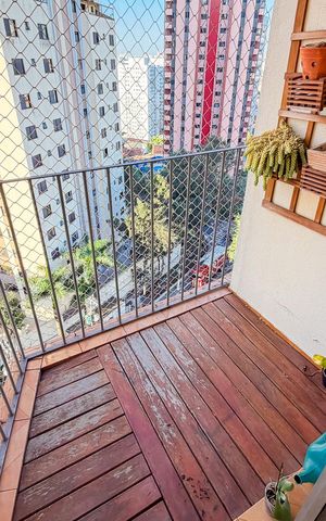 Apartamento à venda com 62m², 3 quartos e 1 vaga Apartamento à venda com 62m², 3 quartos e 1 vagaVaranda da Sala