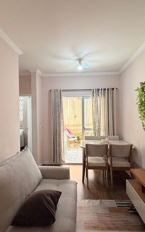 Apartamento para alugar com 54m², 2 quartos e 1 vagaSala