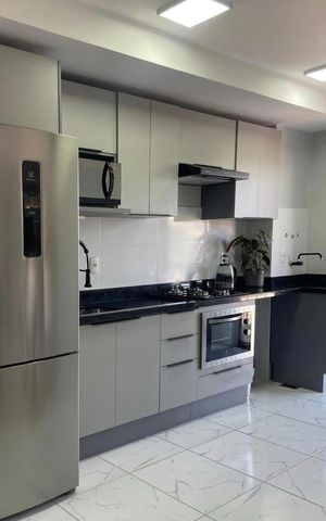 Apartamento à venda com 59m², 2 quartos e 1 vagaCozinha