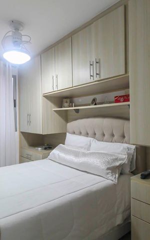 Apartamento à venda com 56m², 2 quartos e 1 vagaQuarto 1