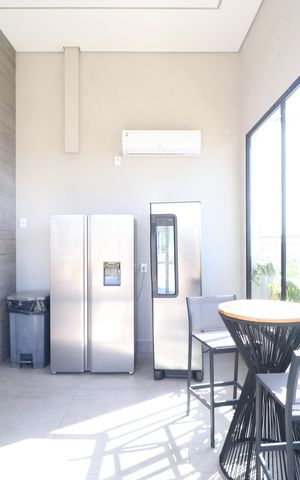 Apartamento para alugar com 27m², 1 quarto e sem vagaÁrea comum - Salão de festas