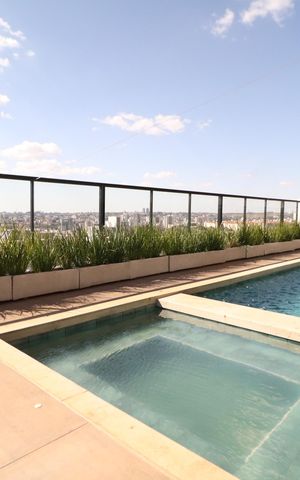 Apartamento para alugar com 27m², 1 quarto e sem vagaÁrea comum - Piscina