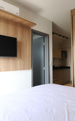 Apartamento para alugar com 27m², 1 quarto e sem vagaQuarto