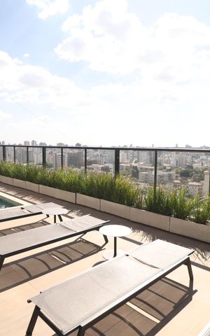 Apartamento para alugar com 27m², 1 quarto e sem vagaÁrea comum - Piscina