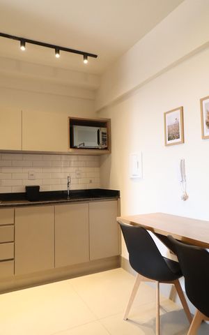 Apartamento para alugar com 27m², 1 quarto e sem vagaSala/Cozinha