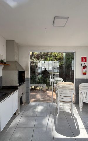 Apartamento para alugar com 42m², 2 quartos e 1 vagaÁrea comum - Churrasqueira