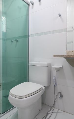 Casa de condomínio à venda com 94m², 2 quartos e 1 vagaBanheiro da suíte 2
