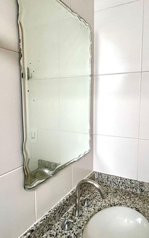 Apartamento para alugar com 80m², 3 quartos e 2 vagas Apartamento para alugar com 80m², 3 quartos e 2 vagasBanheiro 2