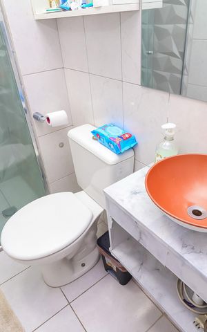 Apartamento à venda com 59m², 2 quartos e 1 vaga Apartamento à venda com 59m², 2 quartos e 1 vagaBanheiro
