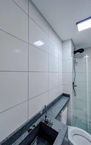 Studio para alugar com 23m², 1 quarto e sem vagaBanheiro