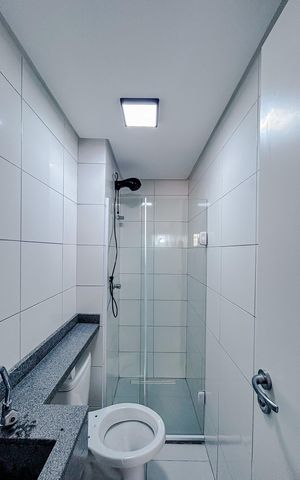 Studio para alugar com 23m², 1 quarto e sem vagaBanheiro