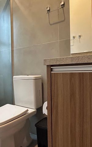 Apartamento para alugar com 96m², 2 quartos e sem vagaBanheiro suíte 