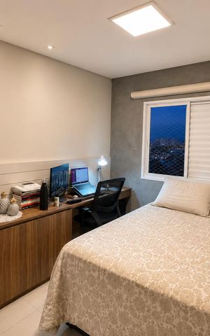 Apartamento à venda com 61m², 2 quartos e 1 vaga Apartamento à venda com 61m², 2 quartos e 1 vagaQuarto