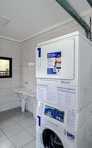 Studio para alugar com 23m², 1 quarto e sem vagaLavanderia