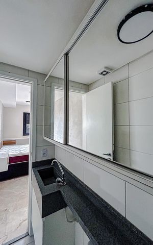Studio para alugar com 23m², 1 quarto e sem vagaBanheiro