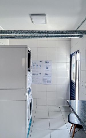 Studio para alugar com 23m², 1 quarto e sem vagaLavanderia