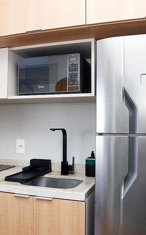 Studio para alugar com 28m², 1 quarto e sem vagaStudio - Cozinha