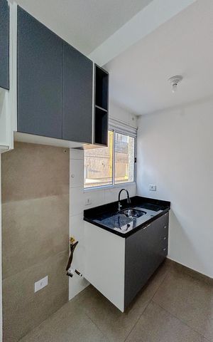 Apartamento para alugar com 33m², 1 quarto e sem vagaCozinha e Área de Serviço