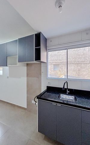 Apartamento para alugar com 33m², 1 quarto e sem vagaCozinha e Área de Serviço