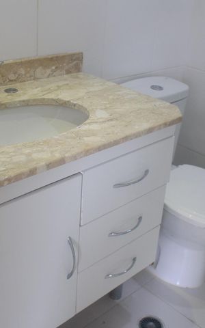 Apartamento para alugar com 86m², 3 quartos e 3 vagasBanheiro Social