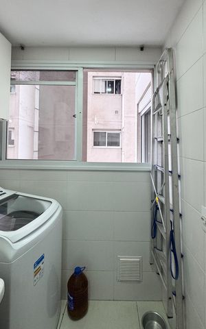 Apartamento para alugar com 57m², 2 quartos e 1 vaga Apartamento para alugar com 57m², 2 quartos e 1 vagaÁrea de Serviço
