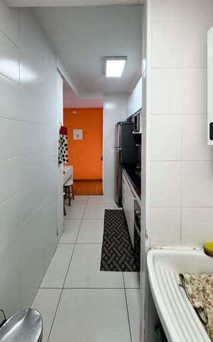 Apartamento para alugar com 57m², 2 quartos e 1 vaga Apartamento para alugar com 57m², 2 quartos e 1 vagaÁrea de Serviço