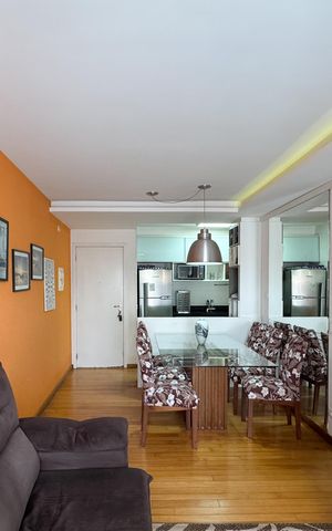 Apartamento para alugar com 57m², 2 quartos e 1 vaga Apartamento para alugar com 57m², 2 quartos e 1 vagaSala