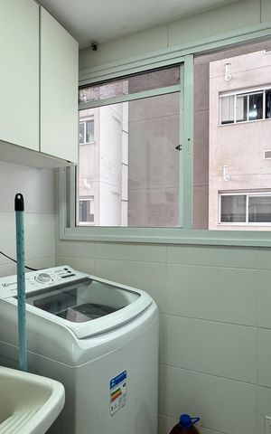 Apartamento para alugar com 57m², 2 quartos e 1 vaga Apartamento para alugar com 57m², 2 quartos e 1 vagaÁrea de Serviço