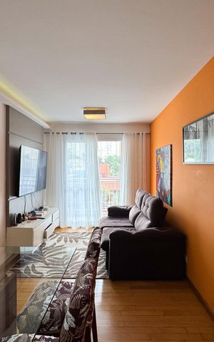 Apartamento para alugar com 57m², 2 quartos e 1 vaga Apartamento para alugar com 57m², 2 quartos e 1 vagaSala