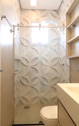Apartamento para alugar com 127m², 3 quartos e 3 vagasBanheiro do Quarto 3