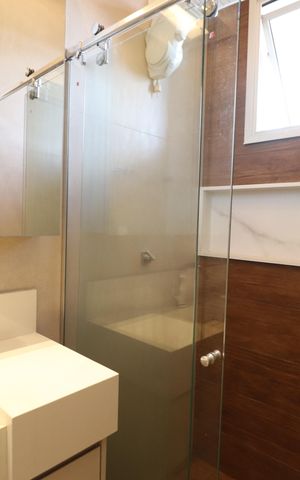 Apartamento para alugar com 127m², 3 quartos e 3 vagasBanheiro do Quarto 1