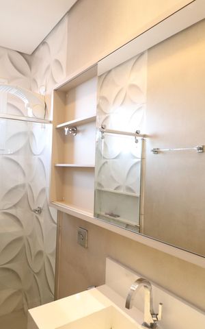 Apartamento para alugar com 127m², 3 quartos e 3 vagasBanheiro do Quarto 3