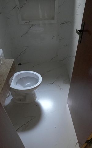 Casa à venda com 96m², 3 quartos e 2 vagasBanheiro Social