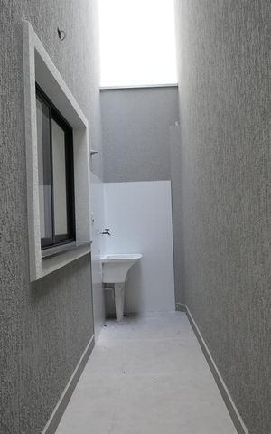 Casa à venda com 96m², 3 quartos e 2 vagasÁrea de Serviço