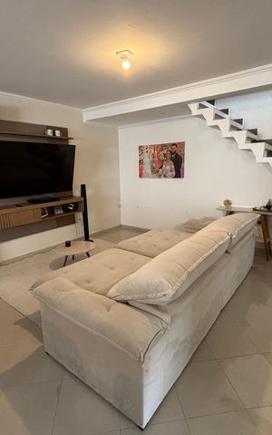Casa para alugar com 130m², 2 quartos e 2 vagas Casa para alugar com 130m², 2 quartos e 2 vagasSala