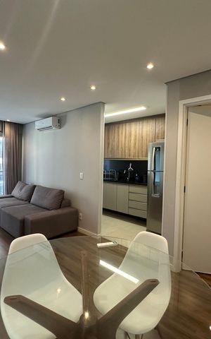 Apartamento para alugar com 49m², 1 quarto e 1 vaga Apartamento para alugar com 49m², 1 quarto e 1 vagaSala