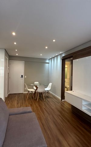 Apartamento para alugar com 49m², 1 quarto e 1 vaga Apartamento para alugar com 49m², 1 quarto e 1 vagaSala