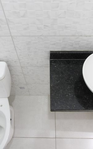 Casa para alugar com 100m², 2 quartos e 1 vagaLavabo
