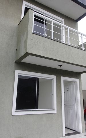 Casa para alugar com 100m², 2 quartos e 1 vagaFachada